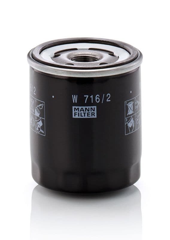 MANN-FILTER W 716/2 — Yağ filtresi