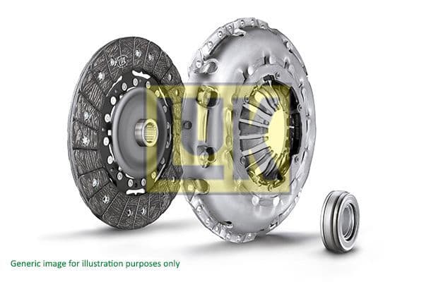Schaeffler LuK 622 0654 00 — Debriyaj seti