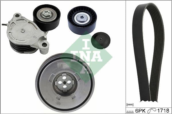 Schaeffler INA 529 0516 20 — Kanallı V kayışı seti